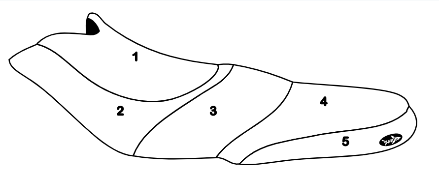 Blacktip Seat Cover for Sea-Doo 2001 GTS/2001-2005 GTI/2002-2004 GTI LE/2003-2005 GTI LE RFI