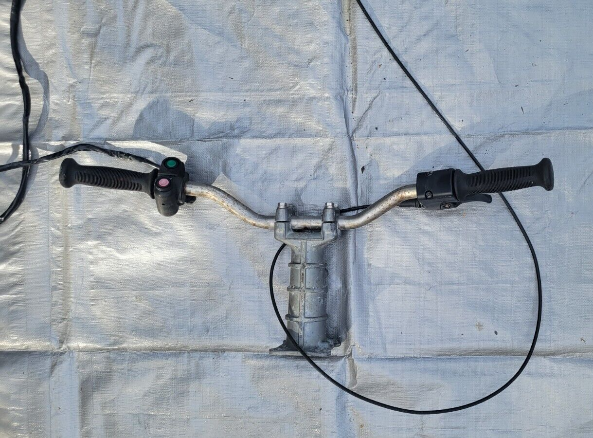 2006 Kawasaki STX-15F OEM Handlebar w/ Pole Holder & Controls