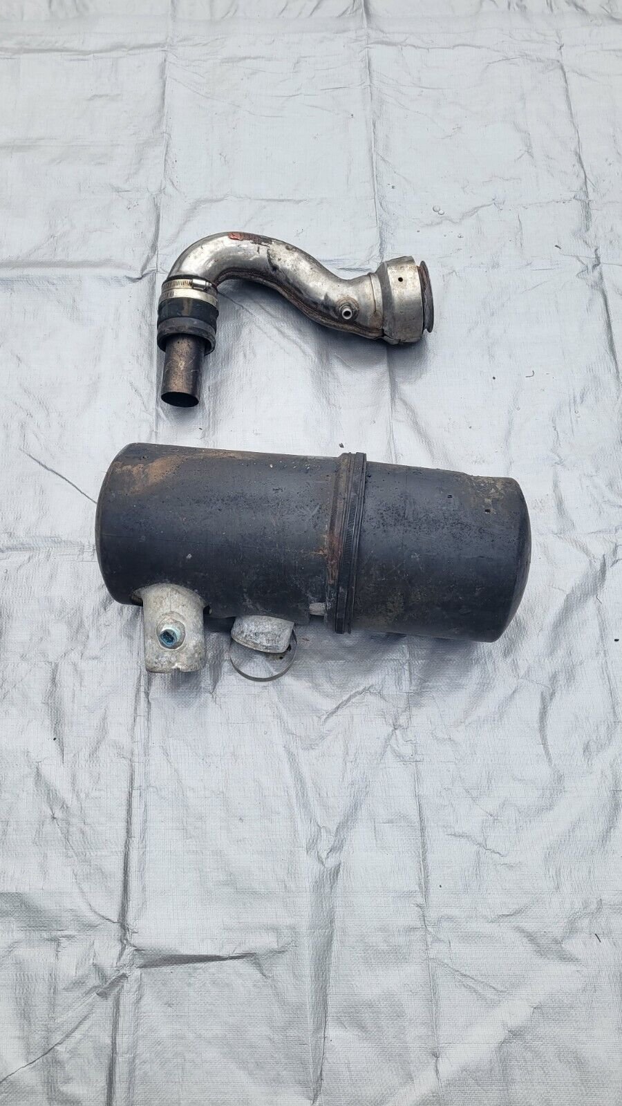 2005 Seadoo RXP 215 Exhaust Water Box w/ J Pipe Muffler GTX GTI RXT