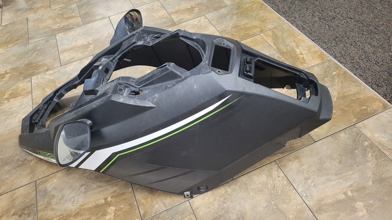 2018 Yamaha Waverunner EX Deluxe Engine Hatch Cover Cowling w/ Mirrors