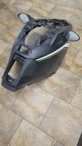 2018 Yamaha Waverunner EX Deluxe Engine Hatch Cover Cowling w/ Mirrors - Image 4