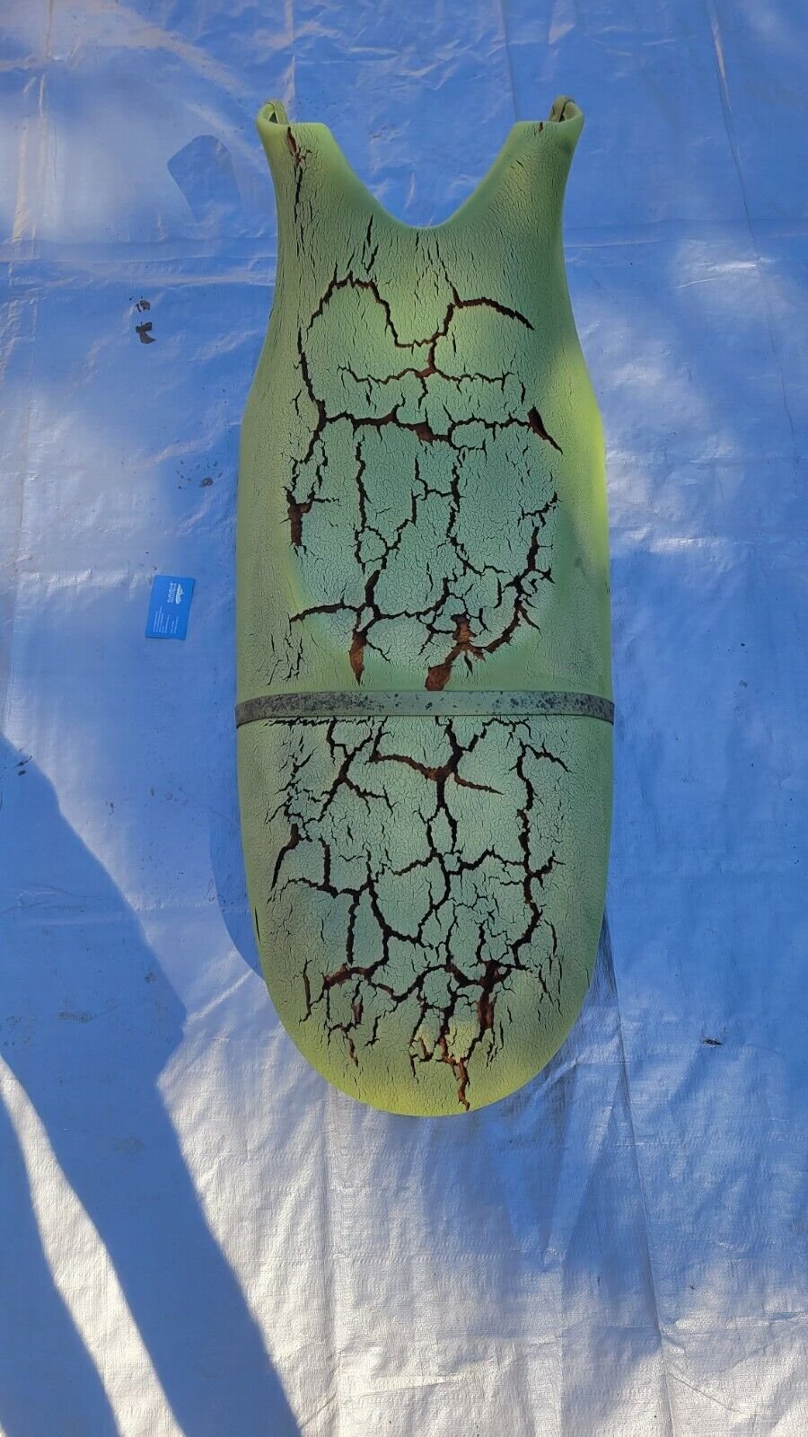 2005 Seadoo RXP 215 Green Seat Saddle Cushion Assembly Damaged Cover