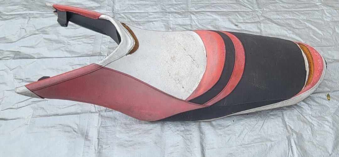 2013 Seadoo WAKE 155 GTI SE OEM Seat Saddle Assembly Red / White (Damaged Cover)