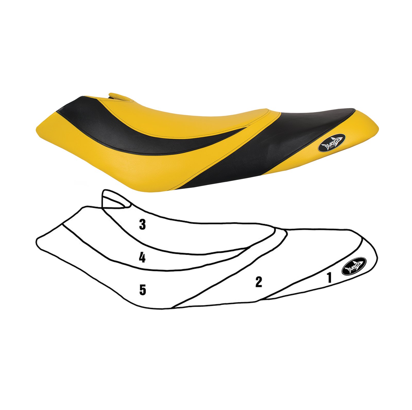 Blacktip Seat Cover for Sea-Doo 2004-2009 RXP RXP SC
