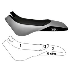 Blacktip Seat Cover for Sea-Doo Touring 1994-1997 SP/1993-1996 SPI/1994-1999 SPX/1993-1996 XP/1994 XPI