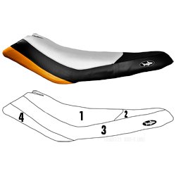 Blacktip Seat Cover for Sea-Doo 2008-2009 RXP X/2010-2011 RXP-X 255