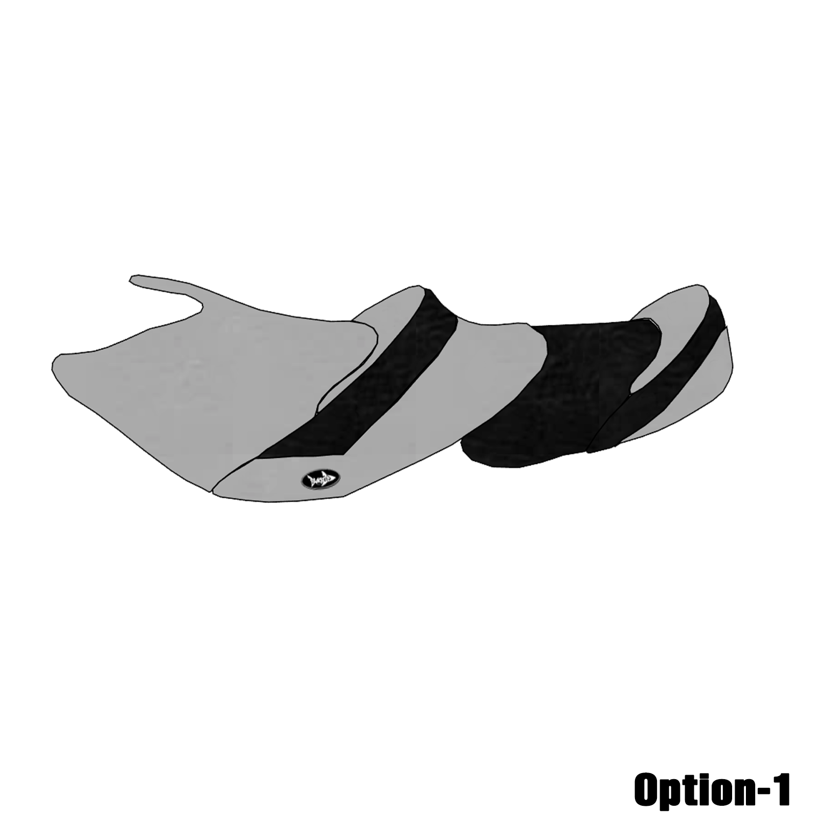 Blacktip Jetsports Seat Cover for Kawasaki Ultra LX w/Cruiser Style 2009-2018