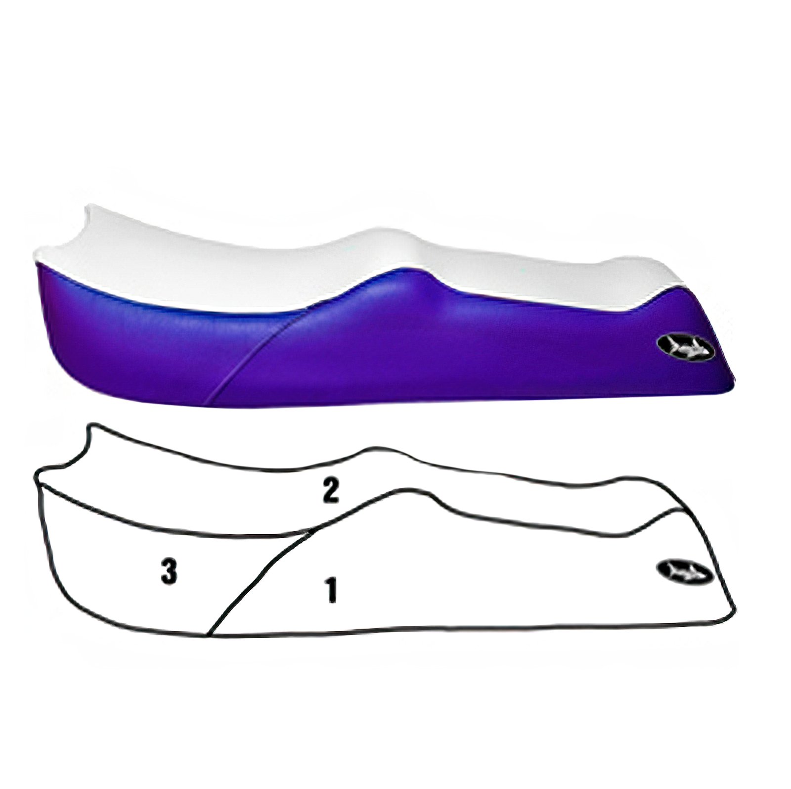 Blacktip Jetsports Seat Cover for Polaris 1997-1999 SLTX