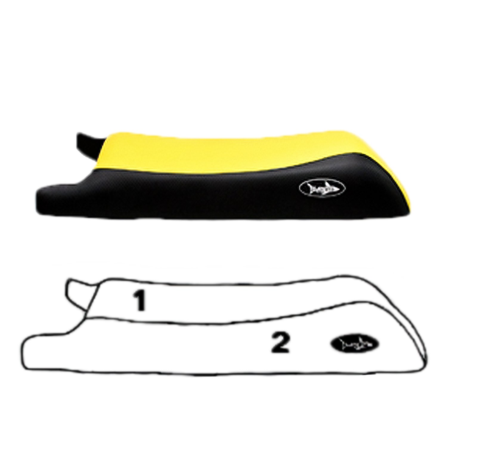Blacktip Jetsports Seat Cover for Yamaha 1991-1995 VXR 650/1993-1994 VXR PRO 700