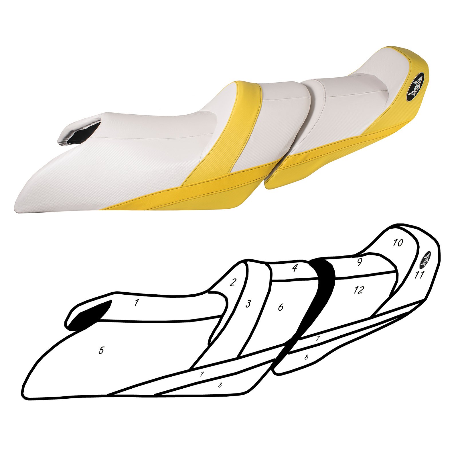 Blacktip Jetsports Seat Cover for Yamaha VX Cruiser Limited Cruiser HO 2015-2018