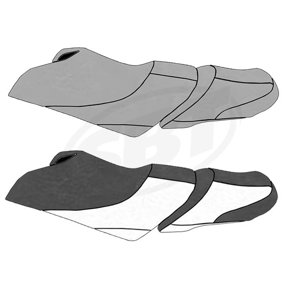 Blacktip Jetsports Seat Cover for Yamaha VXS 2015 2016 VX DLX 2015-2018 VX 2015-2018