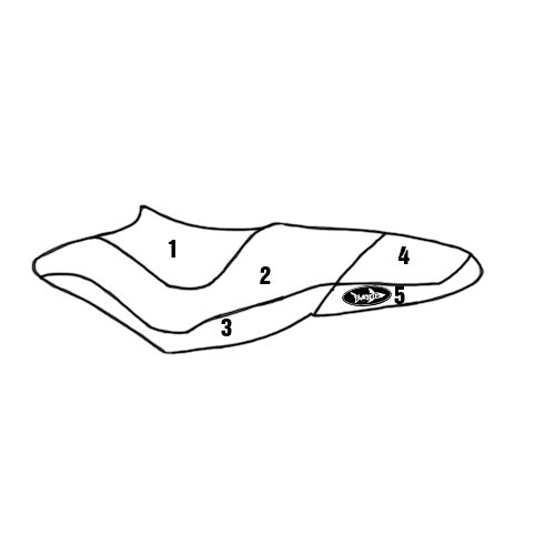 Blacktip Jetsports Seat Cover for Honda F15X 2008-2009