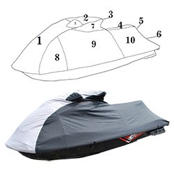 Watercraft Superstore Custom Storage Cover for Yamaha FZR 2009-2016