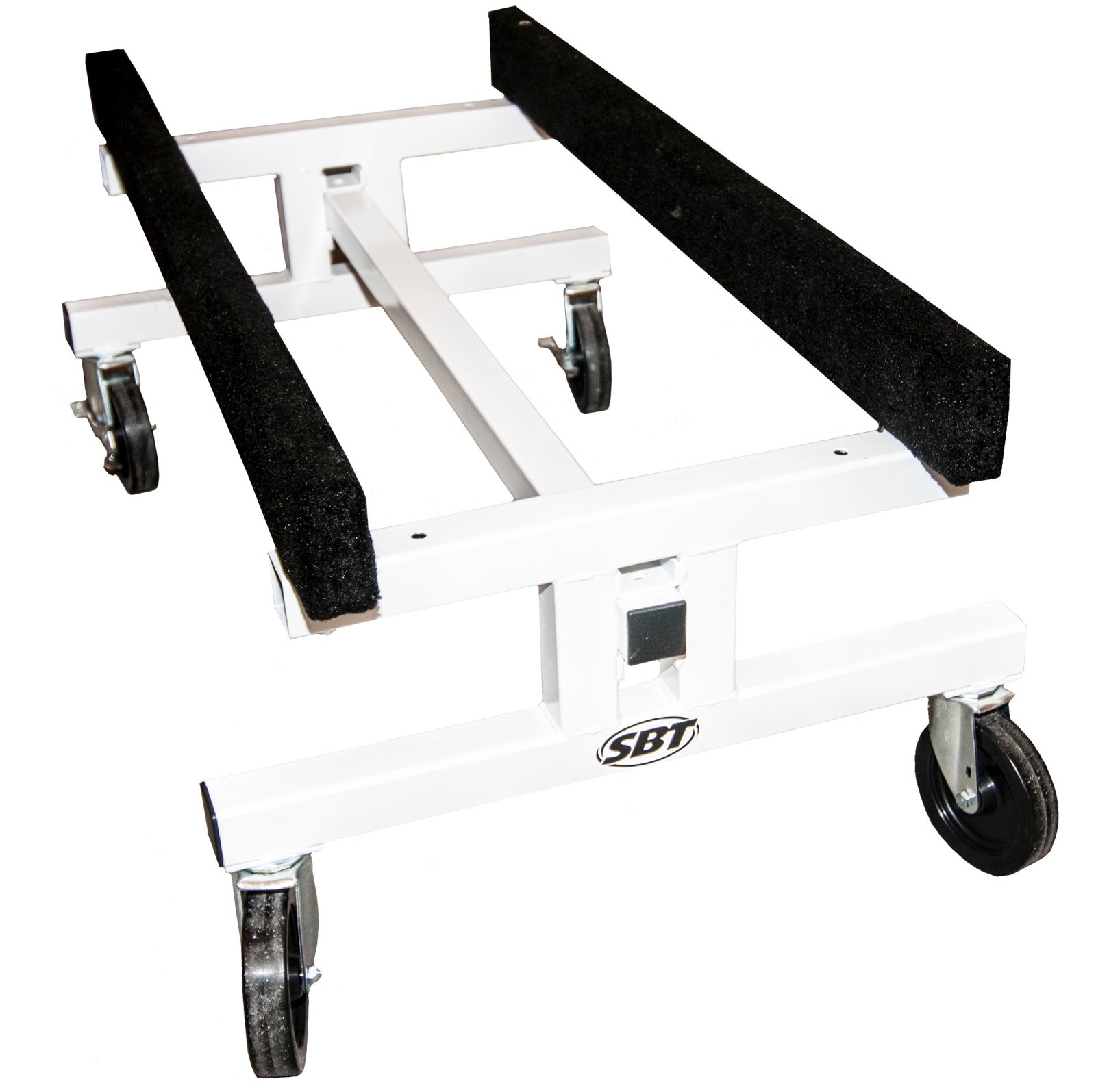 SBT PWC Shop Cart – Trailer Height (20″) – 20″ or 14″ Adjustable Bunk Centers with 6″ Wheels