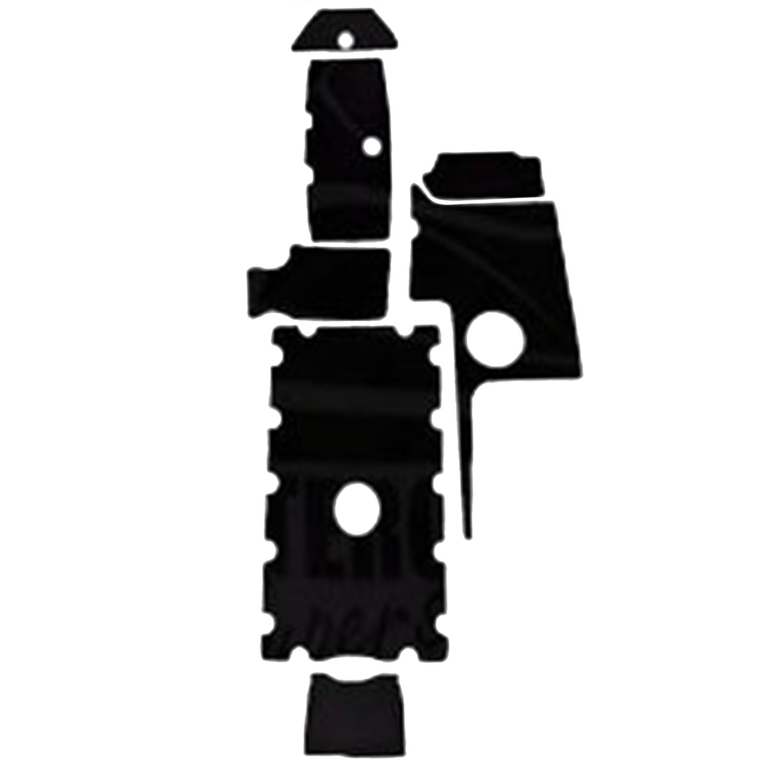 Blacktip Jetsports Interior Mat Kit for Yamaha AR230 HO 2007-2009 SR230 HO 2007 SX230 HO 2007-2009 232 LTD 2008-2009
