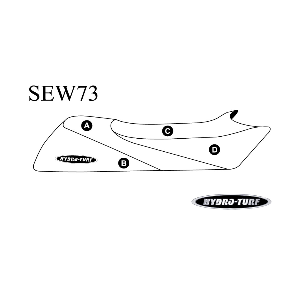 Hydro-Turf Seat Cover for Yamaha Wave Runner III