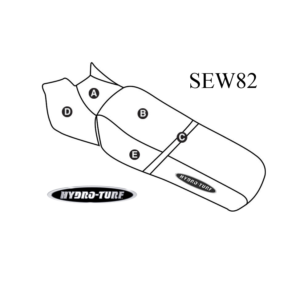 Hydro-Turf Seat Cover for Sea-Doo GT Family (90-95) / GTS (96-00) / GTI (96)