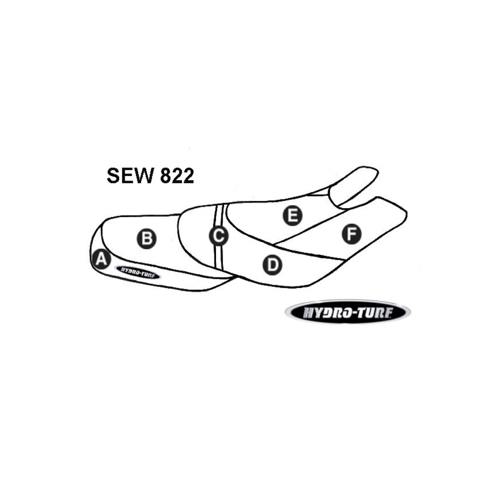 Hydro-Turf Seat Cover for Sea-Doo GTX (00-02)