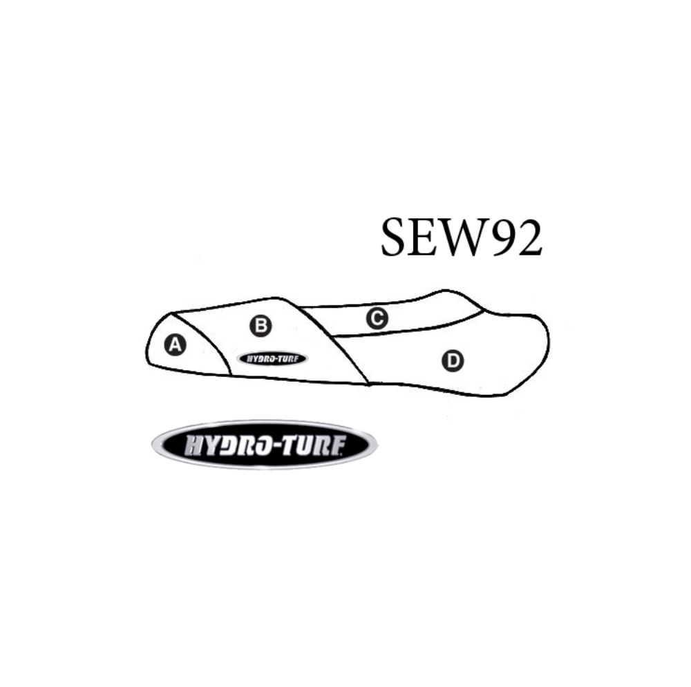 Hydro-Turf Seat Cover for Polaris SLH (98-01) / SLX (99-01) / Pro 1200 (00-01)