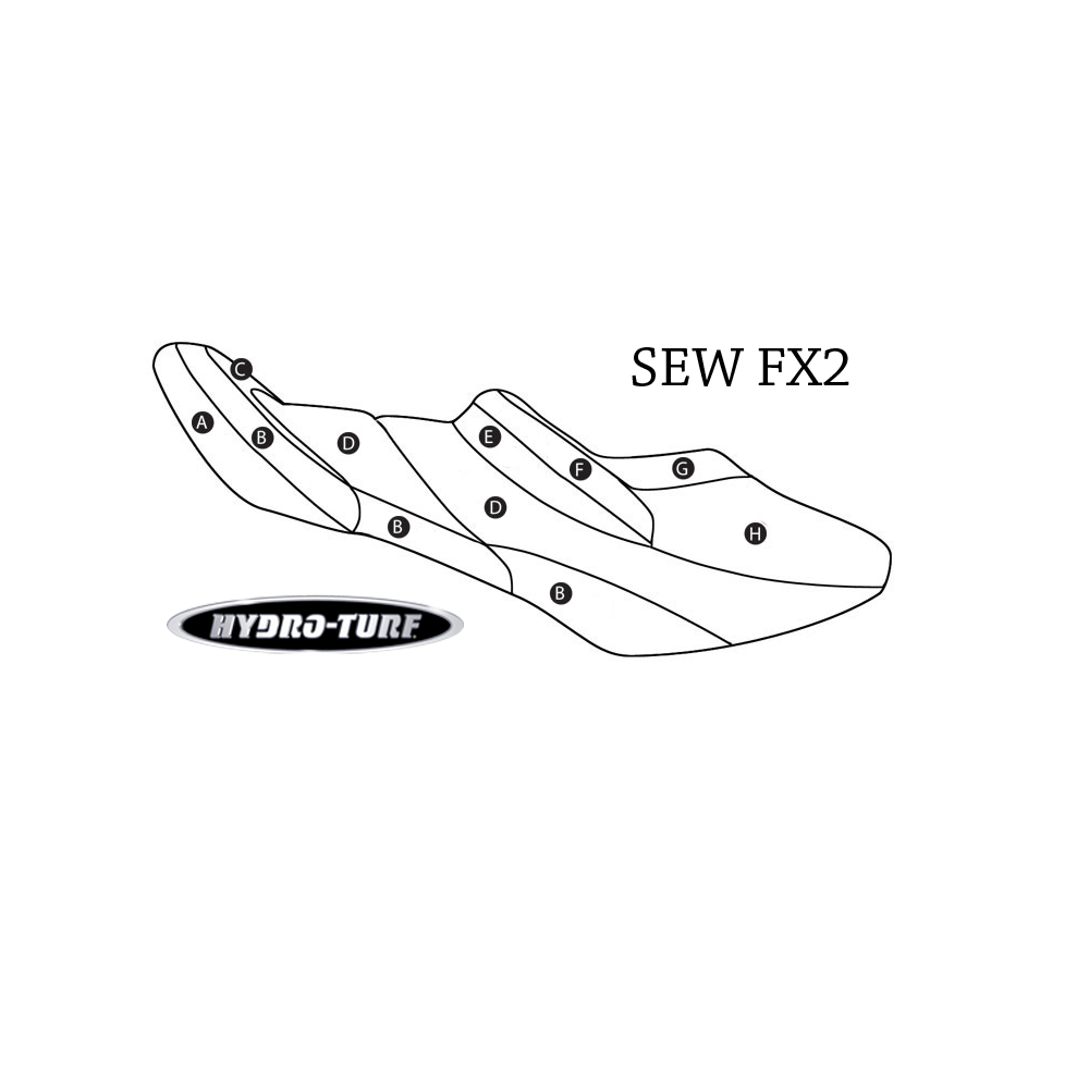 Hydro-Turf Seat Cover for Yamaha FX Cruiser/ FX Cruiser HO (05-08)