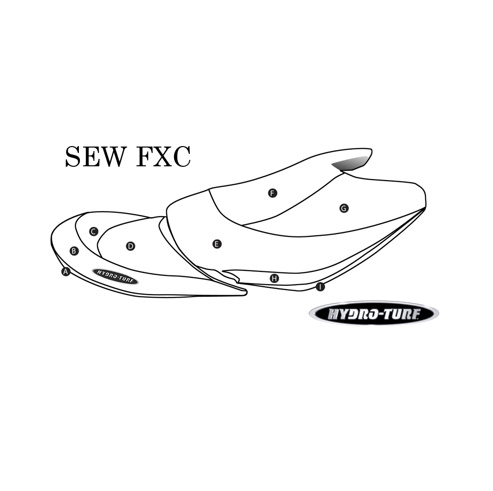 Hydro-Turf Seat Cover for Yamaha FX Cruiser (03-04)
