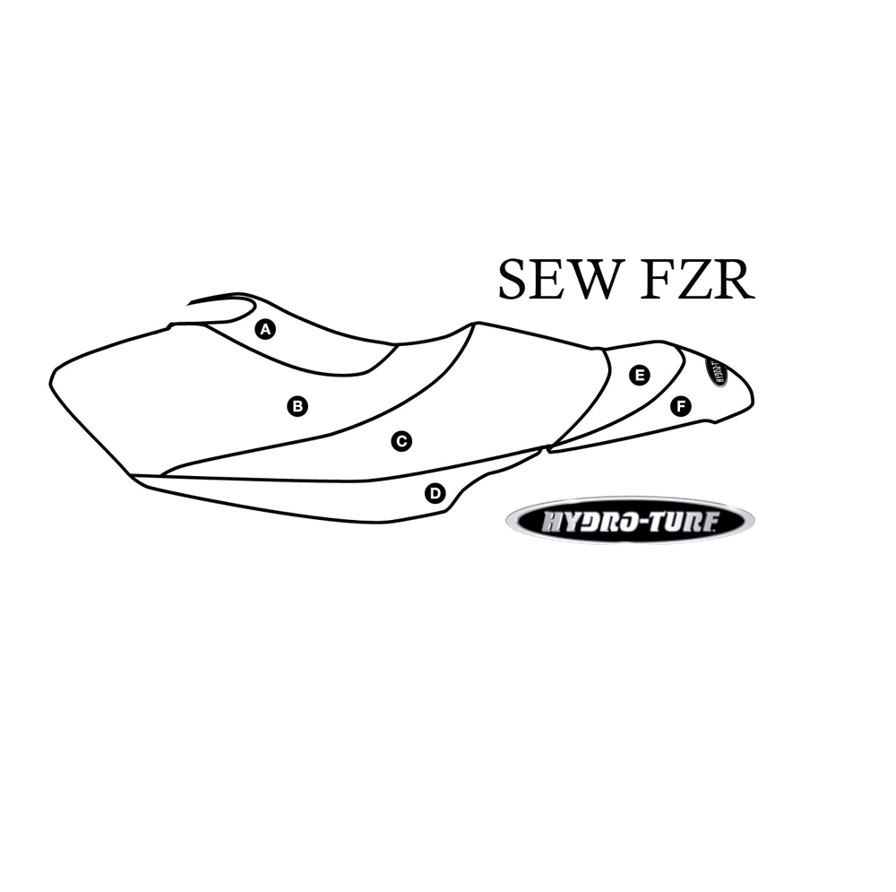 Hydro-Turf Seat Cover for Yamaha FZR (09-11)
