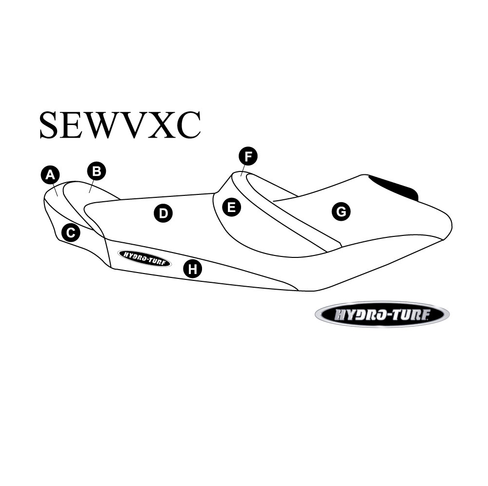 Hydro-Turf Seat Cover for Yamaha VX Cruiser (06-09)