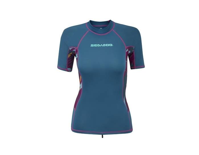 Sea-Doo Women'S Exotic Short Sleeve Rashguard 2 454312