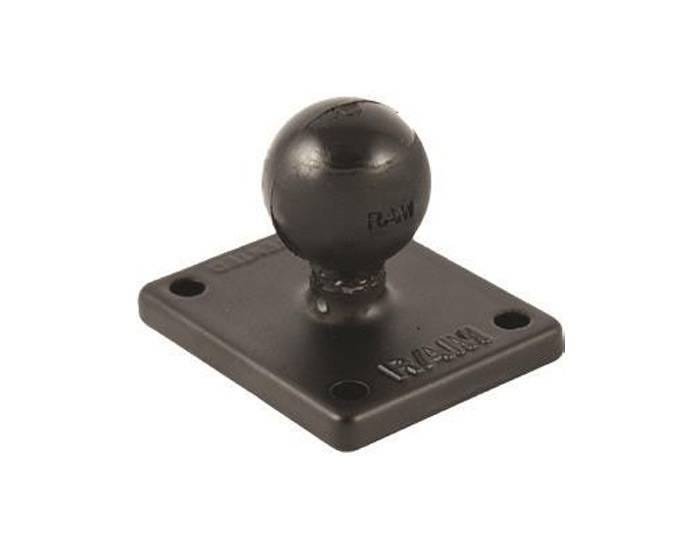 RAM Mounts 2″ x 1.7″ Base with 1″ Ball Includes Amps Hole Pattern