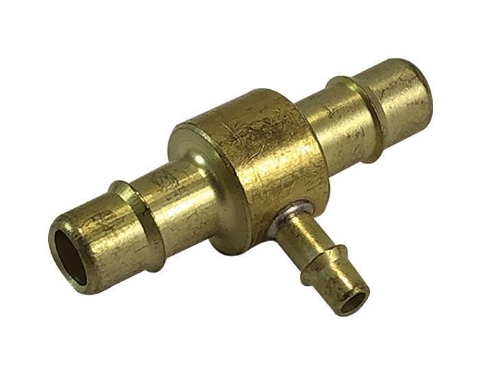 1/4″ x 1/4″ x 1/8″ Brass T Fitting