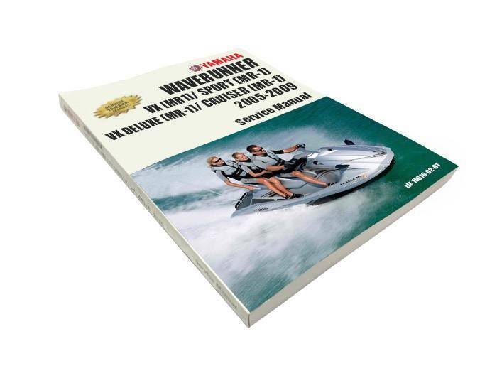 Yamaha VX, Cruiser, Deluxe, Sport (MR1) Genuine Service Manual