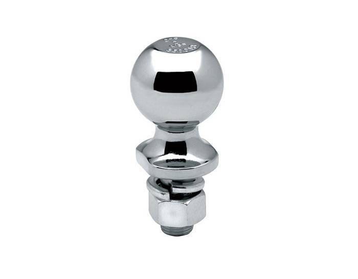 Chrome Hitch Ball 2″ x 1″ x 2-1/8″