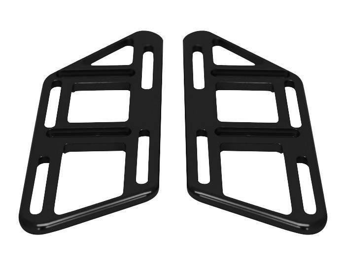 RRP Aluminum Foot Plate Set – Black