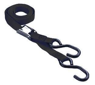 1″ Tie-Down Straps – 5.5ft – Black