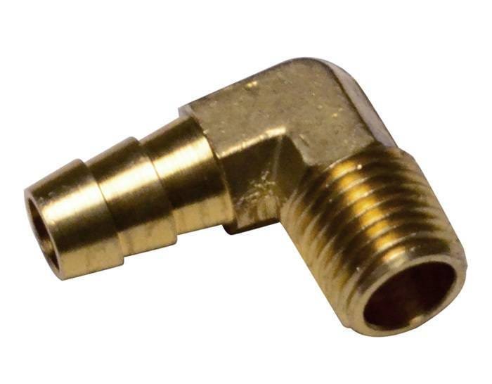 90 Degree Fitting 3/8 Barb x 1/4 NPT