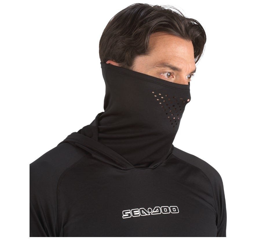 Sea-Doo'S Men'S Uv Protection Hooded Shirt 6 Sea-Doo's Men's UV Protection Hooded Shirt - Image 4