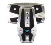 NRG Brushed Aluminum Sport Pedal A/T – Silver w/Black Rubber Inserts