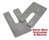 DEI Protect-A-Boot Sleeve – 1-1/4in I.D. x 6in – 8-pack – Silver