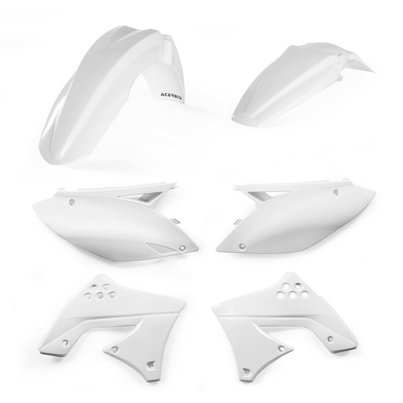 Acerbis 09-12 Kawasaki KX250F Plastic Kit – White