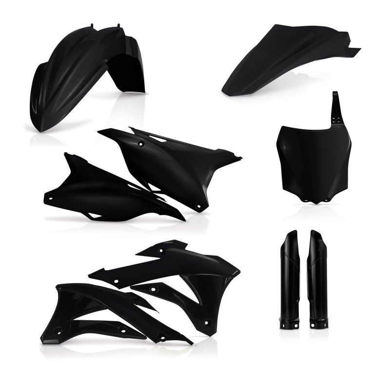 Acerbis 14-21 Kawasaki KX85/100 Full Plastic Kit – Black