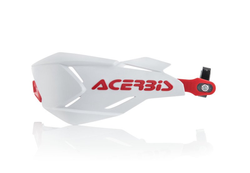 Acerbis X-Factory Handguard – White/Red