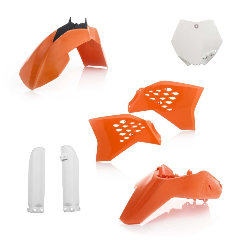 Acerbis 12-15 KTM SX65 Full Plastic Kit – Orange Original 13