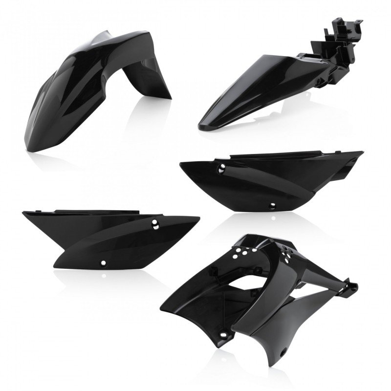 Acerbis 10+ Kawasaki KLX110/110L Plastic Kit – Black