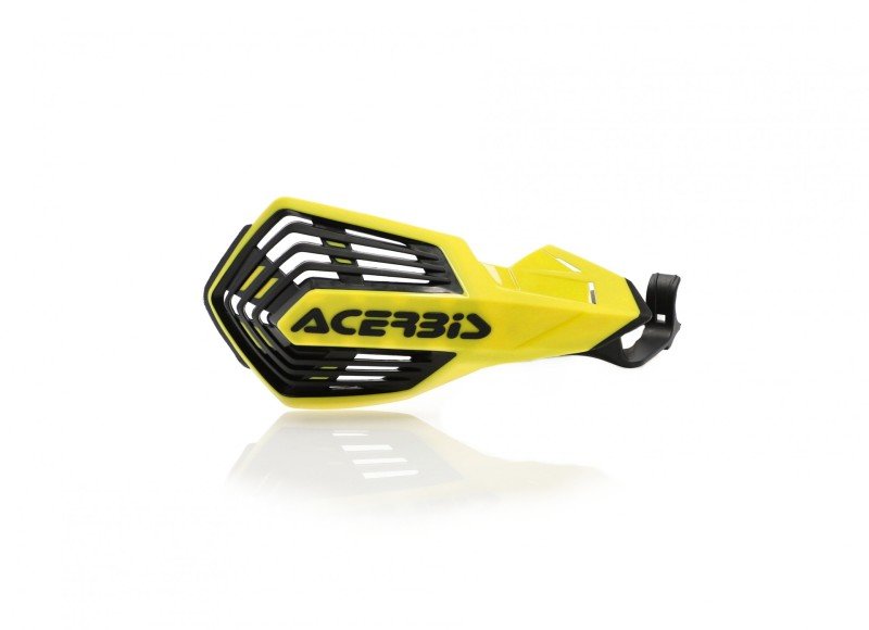 Acerbis 09-23 Yamaha/ 15-20 Kawasaki/ 16-23 Suzuki/ 21-23 Fantic K-Future Handguard – Yellow/White