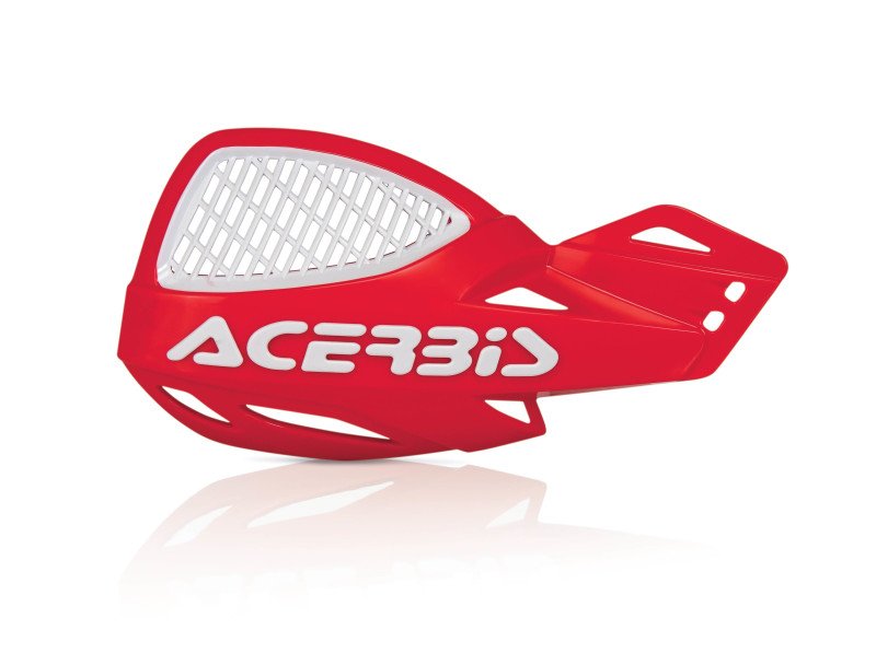 Acerbis Vented Uniko Handguard – Red/White