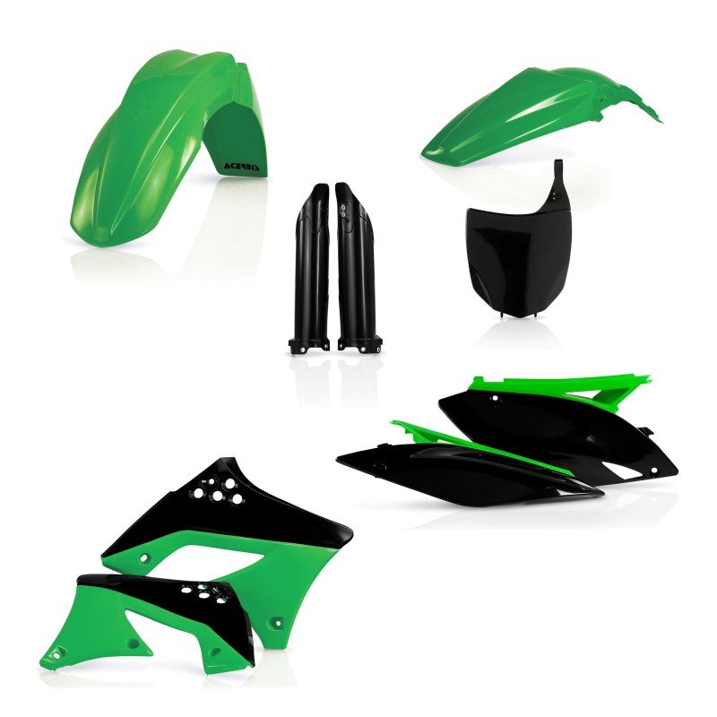 Acerbis 09-12 Kawasaki KX250F Full Plastic Kit – Original 10/11