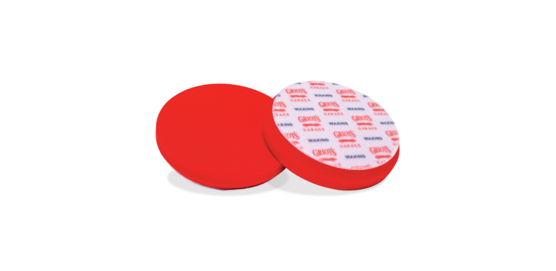 Griots Garage Red Foam Waxing Pad 6.5in – Set of 2
