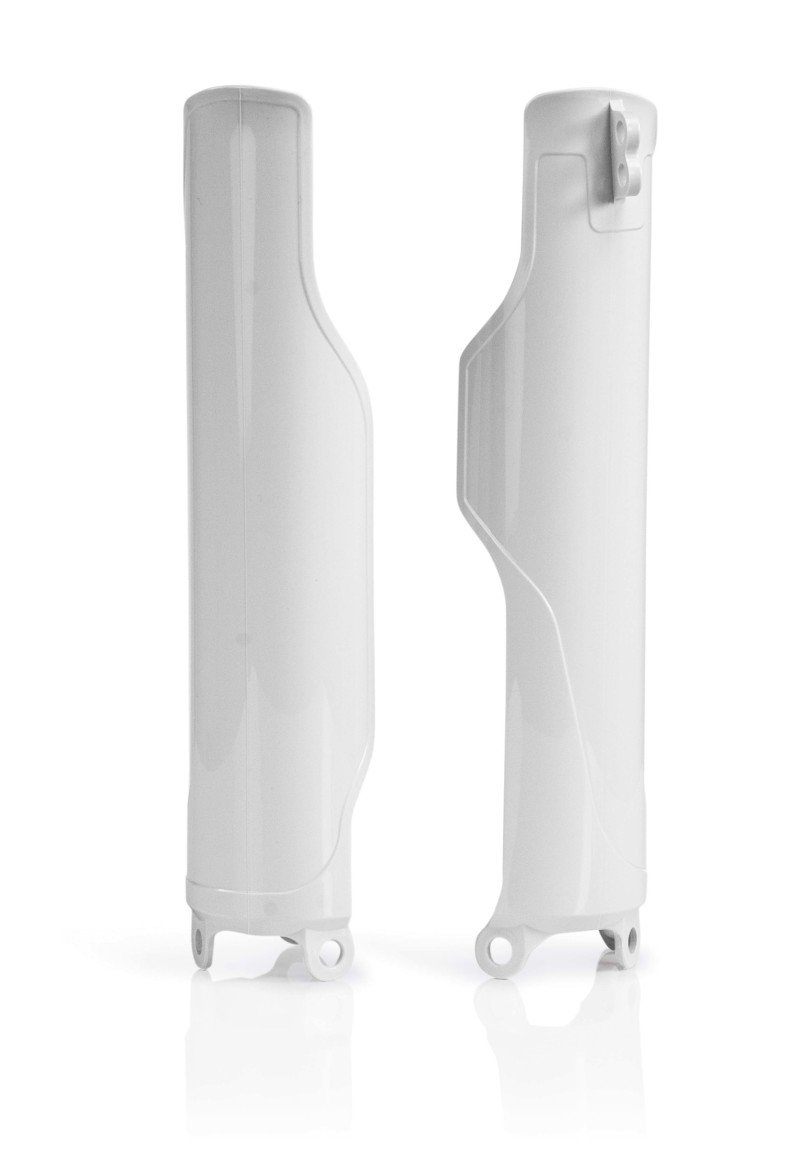 Acerbis 04-07 Honda CR/ 06-17 CRF250R/ CRF450R Lower Fork Cover Set – White
