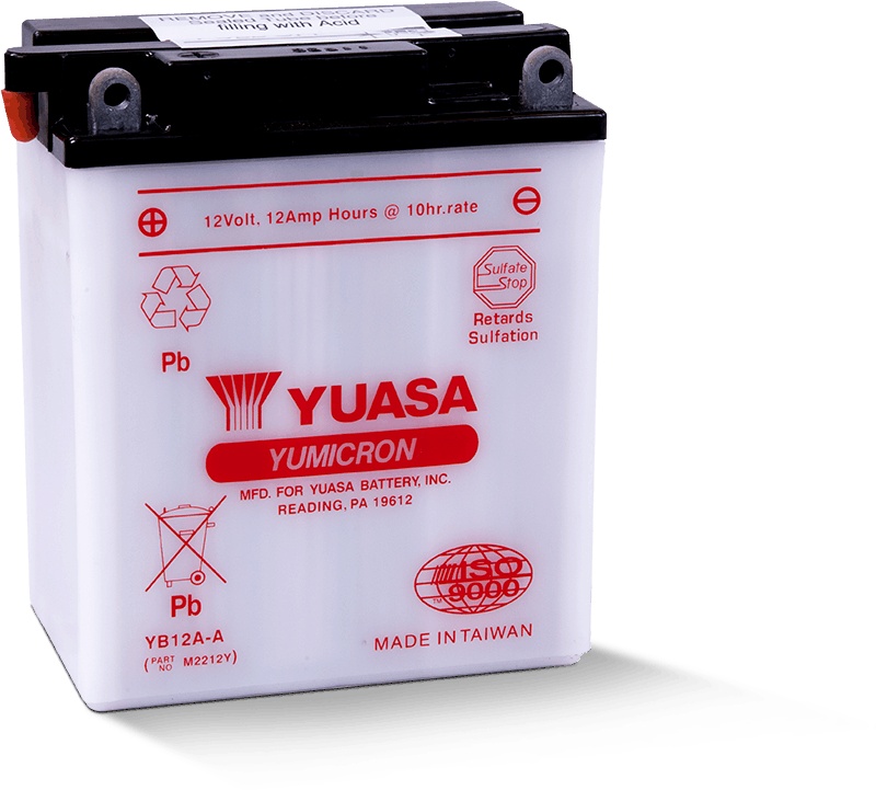 Yuasa YB12A-A Yumicron 12 Volt Battery