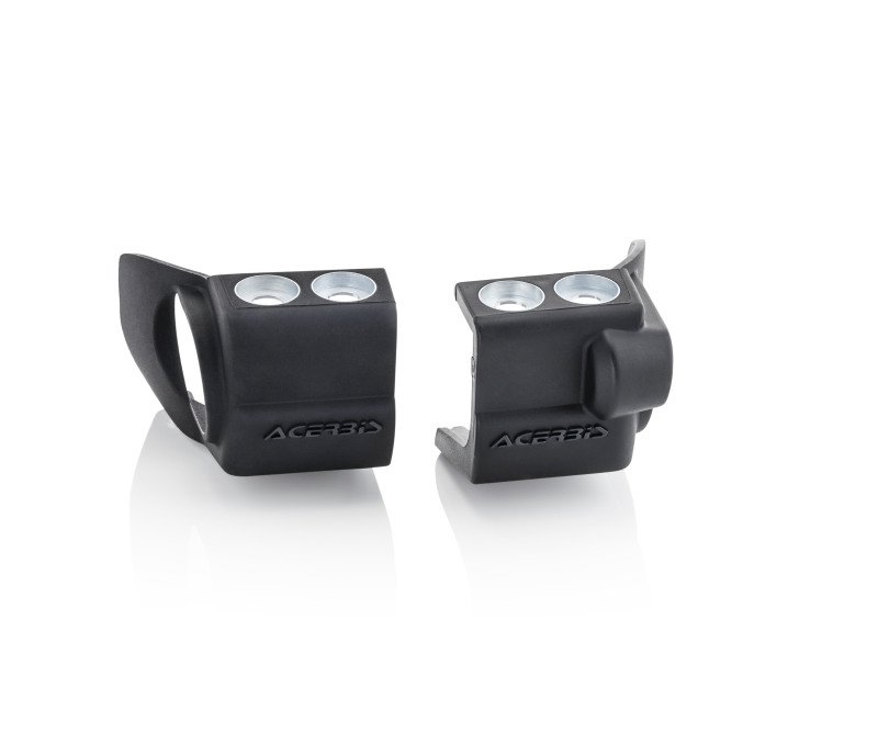 Acerbis 09-24 Suzuki RMZ250/450 Fork Shoe Protectors – Black